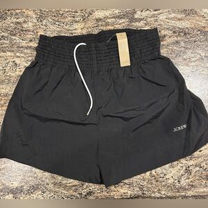 J. Crew Black Elastic Waist Shorts